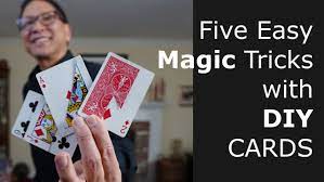 Learn this exciting card sleight here. 5 Easy Diy Magic Card Tricks Learn Amazing Card Tricks With Gimmicks That You Make Yourself Easy Card Tricks Easy Magic Card Tricks Cool Card Tricks