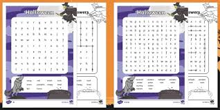 The spruce / kaley mckean halloween word search puzzles are a great activity. Halloween Word Search Printable Puzzles Eyfs Ks1 Twinkl