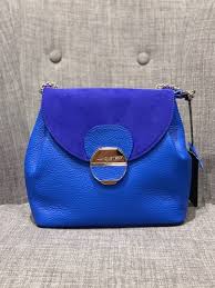 Sac Foulonne Pia 547 36 Lancaster Bleu Roi Sac Cuir De Vachette Cuir