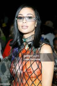 Kristen Noel Crawley attends the Laquan Smith front row during New... News  Photo