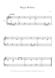 Maybe you would like to learn more about one of these? Happy Birthday To You Sheet Music For Piano 8notes Com