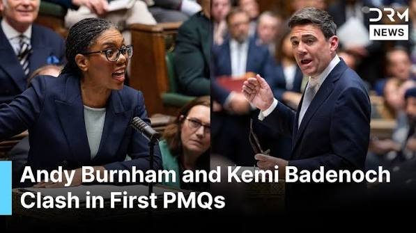 “God Help Us”: UK PM Andy Burnham Clashes in First Fiery PMQs With Kemi Badenoch | AC1G