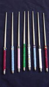magic wands 5 each stainless steel rainbow cluster plumberry ice crystal etc magic wand wands crystals