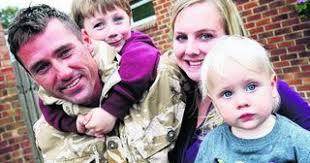 Emotional scenes at Dalton Barracks, Abingdon, as troops return from  service in Afghanistan