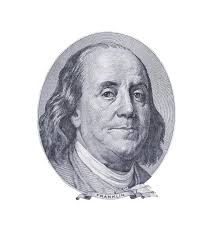 Benjamin Franklin`s Eyes from a Hundred-dollar Bill. the Eyes of Benjamin  Franklin