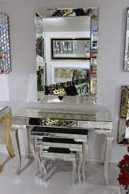 Ayna Mirror Dekoratif Duvar Banyo Kaplama Varak Modern Eskitme Konsol Decor Dresuar Ikea Dolap Dekorasyon Baklava Mo Aynalar Ev Dekoru Mobilya