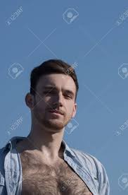 Naturally, his chest hair follows suit. Guy Handsome Young Sexy Caucasian Model Or Man With Bearded Stock Photo Picture And Royalty Free Image Image 78076618