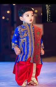 Birthday Dress For 1 Year Old Boy In Indian Pin On Kids Ethnic Wear