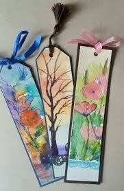 Cheap Homemade Christmas Gifts Watercolor Bookmarks Bookmarks Handmade Homemade Bookmarks