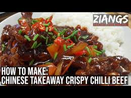 Pour away all but 1 tbsp oil. Chris Crispy Chilli Beef M S Food Litetube