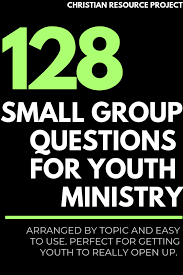 Small Group Questions For Youth Ministry Youth Ministry Lessons Youth Small Group Youth Group