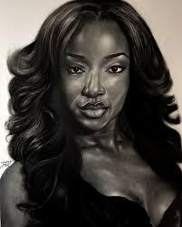 Capturing the essence of Ayra Starr in black and white... My latest  realistic pencil drawing is born from my admiration for this incredible  artist. The precise lines and subtle shadows bring her