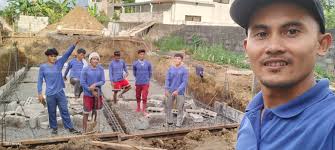 You can't build the future of health without a strong, healthy construction  team! 💪🏗️ Before the sun rises, our Destination: Grand construction crew  starts their day with 'stretch and flex'