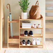 Ships free orders over $39. Dotted Line Bamboo Entryway 8 Pair Shoe Rack Reviews Wayfair