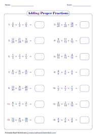 Three Fractions Like Denominators Fractions Worksheets Addition Of Fractions Fractions
