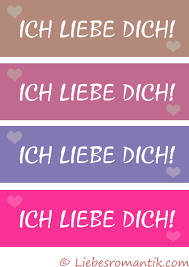 Sie sind die drei stärksten wörter in einer beziehung oder kurz vor einer beziehung. Ich Liebe Dich Zum Drucken Liebesromantik
