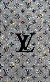 Lv Logo Lv Glitter Wallpaper Iphone Wallpaper Glitter Edgy Wallpaper