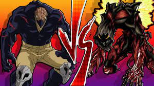 He looks very happy, i know. Usj Nomu Vs High End Who Is Stronger Youtube