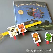 Room On The Broom Scavenger Hunt The Mama Workshop Halloween Preschool Room On The Broom Preschool Fun