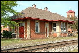 Fenton Mi Train Depot Railroad Station House Styles Train Depot