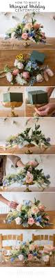 How To Diy Whimsical Wedding Centerpiece Vaza Bez Cvetov Stoly Dlya Svadby Cvetochnye Kompozicii
