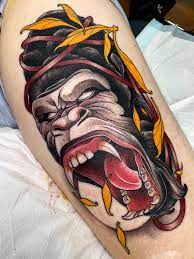 Sean ambrose opened arrows and embers custom tattoo in april of 2010 in beautiful downtown concord, nh. Was Going To Wait A Bit To Post But Am Too Pumped Gorilla Thigh Piece Done By Gian Karle Seven Horses Tattoo In Concord Nh Guest Spotting At Mayday Tattoo Co In