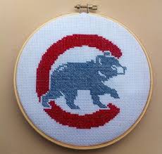 Free and good quality counted cross stitch patterns to print. Chicago Cubs Cross Stitch Pattern Instant Pdf Download Buy 2 Etsy