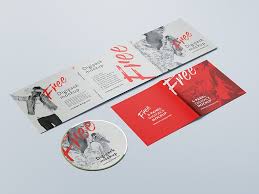 Free 6 Panel Digipack Mockup Mockups Design Free Premium Mockups Mockup Design Mockup Free Design
