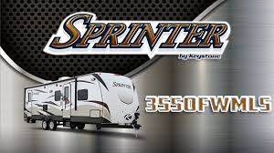 • 5/8 water resistant dynaspan flooring with 25 year full, and limited lifetime warranty. 2019 Keystone Sprinter Limited 3550fwmls 5th Wheel For Sale Youtube