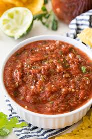 Homemade Salsa Recipe Sugar Spun Run