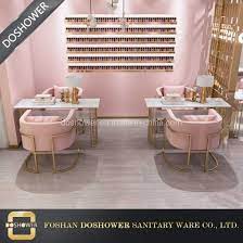 Blush pink velvet & gold petal accent luxury chair lotus shape home furniture. Nail Pink Hair Salon Styling Customer Chair With Gold China Hair Salon Chair Salon Styling Chair Made In China Com