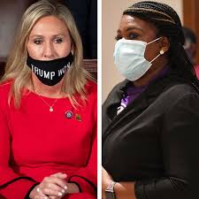 A female given name from ancient greek. Rep Cori Bush Moves Office Away From Rep Marjorie Taylor Greene
