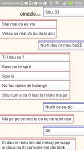 1)te iubesc 2)te ador 3)cea mai buna prietena 4)de treaba 5)te urasc 6)nu te suport 7)suntem prieteni 8)de gasca 9)vreau sa fiu cu tine 10)vreau sa te sarut 11)plictisitoare. Carte Super Random Omegle Wattpad