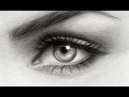 We start by drawing the outline of the eyelids, followed by the iris and surface of the eye, finishing with the eyebrows, eye lashes and the surrounding shading that pulls everything together. Drawing An Eye With Only One Pencil Youtube
