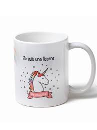 Vol d'une statue de licorne en cristal ! Mug Licorne Je Suis Une Licorne