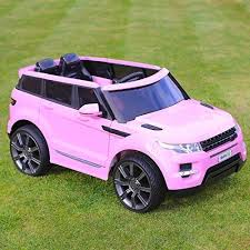 Kids Range Rover Hse Sport Style 12v Electric Battery Ride On Car Jeep By Range Rover Range Rover Hse Toy Cars For Kids Pink Range Rovers