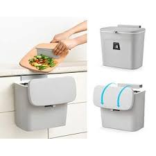 26.44'' h x 36'' h x 16.81'' w x 13'' d. Subekyu Subekyu 2 4 Gal Hanging Trash Can For Kitchen Cabinet Door With Lid Small Under Sink Garbage Can For Bathroom Wall Mounted