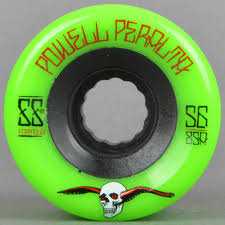 Powell Peralta G Slides Green 85a Duro Skateboard Wheels 56mm Skateboards From Native Skate Store Uk