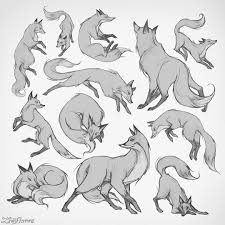 What Does The Fox Say Sketches For My Next Pattern Fox Drawing Fox Drawing Tutorial Fox Drawing Sketches
