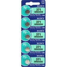 5 X Sony Watch Batteries Button Cell Sr920sw 371 Pack Of 5 Batteries