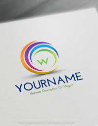 Free Spiral Logo Creator Create Online Swirl Logos Initials Logo Design Logo Design Software Free Logo Creator