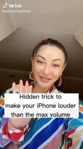 Press the volume up button on the side of your iphone. Iphone Hack Louder Than The Max Volume Video Iphone Life Hacks Iphone Hacks Life Hacks