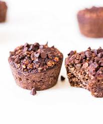 Muffins Aux Flocons D Avoine Et Chocolat Vegan En 2020 Chocolat Vegan Muffins Sans Gluten Chocolat Vegane