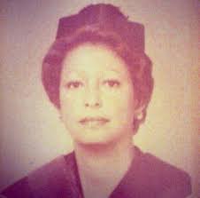 Lcda.Petra M.Espada Hernández "Mrs. Espada". Fue maestra de Ingles, se hizo  abogada 1977 de la Universidad Católica de Ponce hasta convertirse en  jueza. Foto cortesía de Ivelisse Rivera Espada para Salinas:imagen de