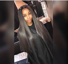 Short straight hair with bangs. Black Girl Straight Weave Hairstyles Pasteurinstituteindia Com
