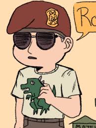 another boone with the dinky souvenir but... more happy this time #fnv  #craigboone #boonefnv #fallout #fanart #doodles #myart #artist  #falloutnewvegas #falloutfanart #artistsoninstagram #cute #chibi sure.....