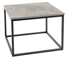 End Table Dokkedal 60x60 Concrete Black Jysk Table End Tables Coffee And End Tables