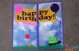 These are perfect birthday cards. Diy Birthday Card Tutorial How To Make A Simple Belated Birthday Card The Art And Crafts Guide