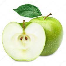 Green Apple Fruits And Half Of Apple And Green Leaves Stock Photo Sponsored Fruits Apple Green Green A Apple Fruit Images Apple Fruit Green Apple