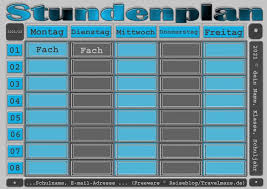Nur für private zwecke und keine kommerzielle nutzung. Pdf Freeware Stundenplane Am Pc Ausfullen Reisetagebuch Der Travelmause